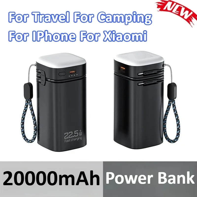 20000mAh 22.5W Super Fast Charging Power Bank For Travel For Camping For IPhone Xiaomi Samsung Huawei Portable PowerBank
20000mAh 22.5W Super Fast Charging Power Bank For Travel For Camping For IPhone Xiaomi Samsung Huawei Portable PowerBank