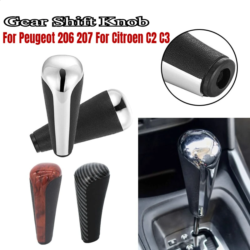 Gear Shift Knob Stick Shifter Lever Pen Automatic For Peugeot 206 207 208 301 307 308 407 408 607 3008 5008 RCZ Car Replacement
Gear Shift Knob Stick Shifter Lever Pen Automatic For Peugeot 206 207 208 301 307 308 407 408 607 3008 5008 RCZ Car Replacement