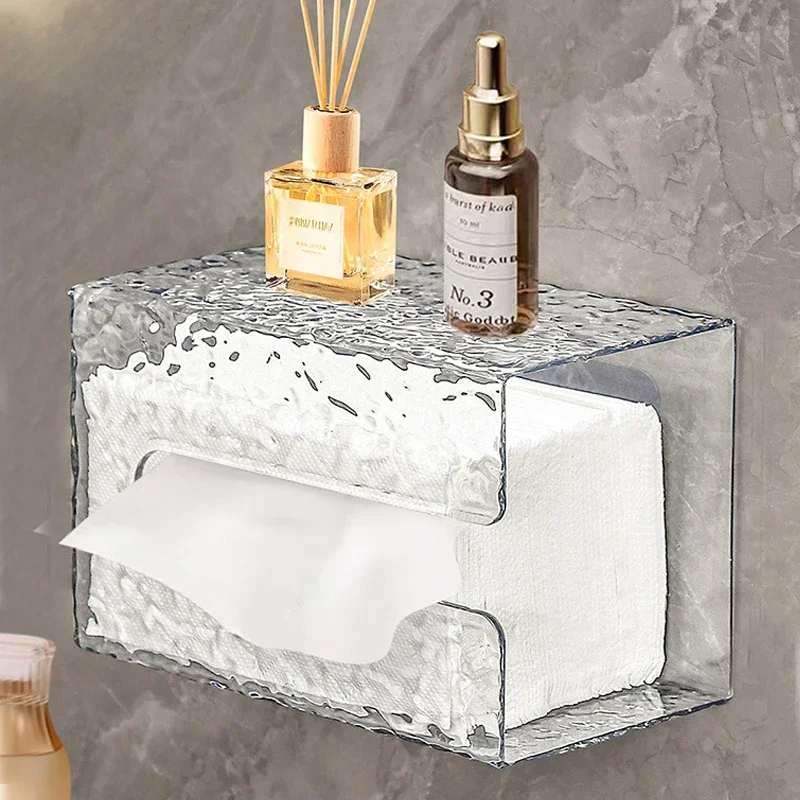 Wall Mounted Tissue Boxes Toilet Paper Container Holders Punch Free Paper Drawer Storage Case Bathroom Accessories Paper holders
Wall Mounted Tissue Boxes Toilet Paper Container Holders Punch Free Paper Drawer Storage Case Bathroom Accessories Paper holders