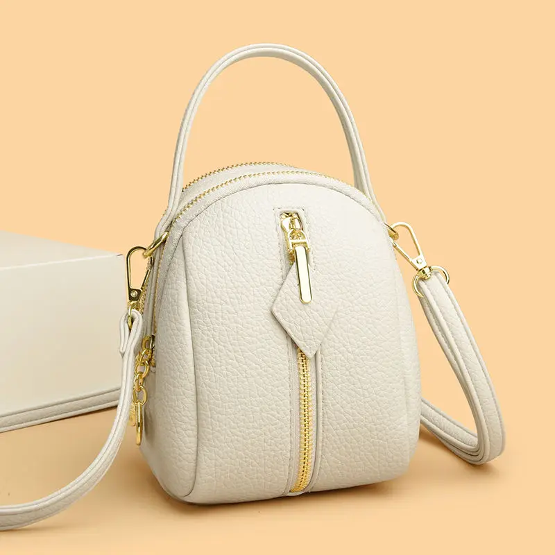 Textured Bag Women's New Fashion Mini Bag Handbag Shoulder Mobile Phone Change Versatile Messenger Bag High Appearance Level
Textured Bag Women's New Fashion Mini Bag Handbag Shoulder Mobile Phone Change Versatile Messenger Bag High Appearance Level