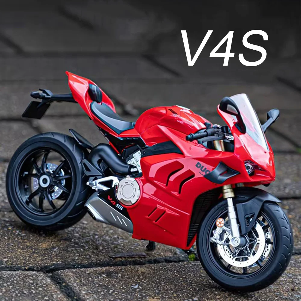 1:9 V4S Motorcycles Toy Model Cars Alloy Diecast Rubber Tires Vehicle with Light Music Miniature Motorcycle Boys Ornaments Gifts
1:9 V4S Motorcycles Toy Model Cars Alloy Diecast Rubber Tires Vehicle with Light Music Miniature Motorcycle Boys Ornaments Gifts