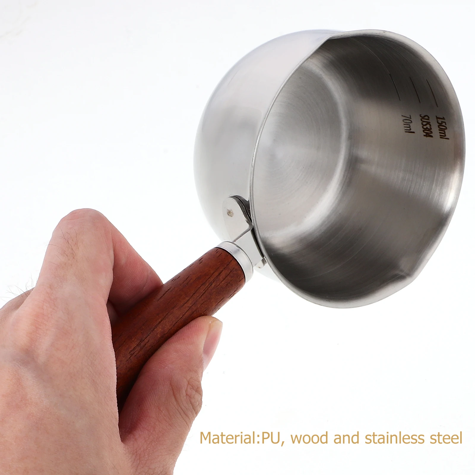 Sauce Pan Soup Hot Oil Stainless Steel Small Pot Set Frying for Induction Hob Wood
Sauce Pan Soup Hot Oil Stainless Steel Small Pot Set Frying for Induction Hob Wood