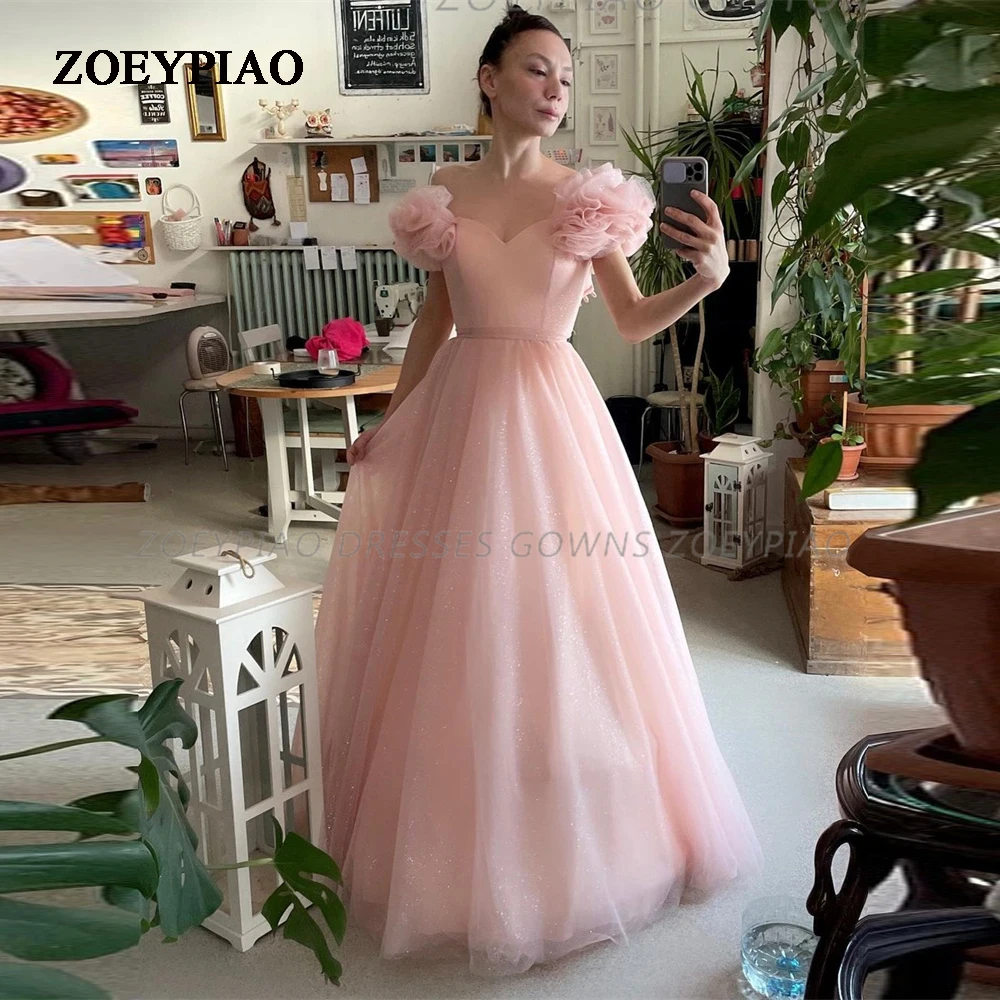 Sweet Pink Shiny A Line Prom Dresses Glitter Sweetheart Women Wear Tulle A Line Dubai Evening Party Formal Occasion Gowns 2024
Sweet Pink Shiny A Line Prom Dresses Glitter Sweetheart Women Wear Tulle A Line Dubai Evening Party Formal Occasion Gowns 2024