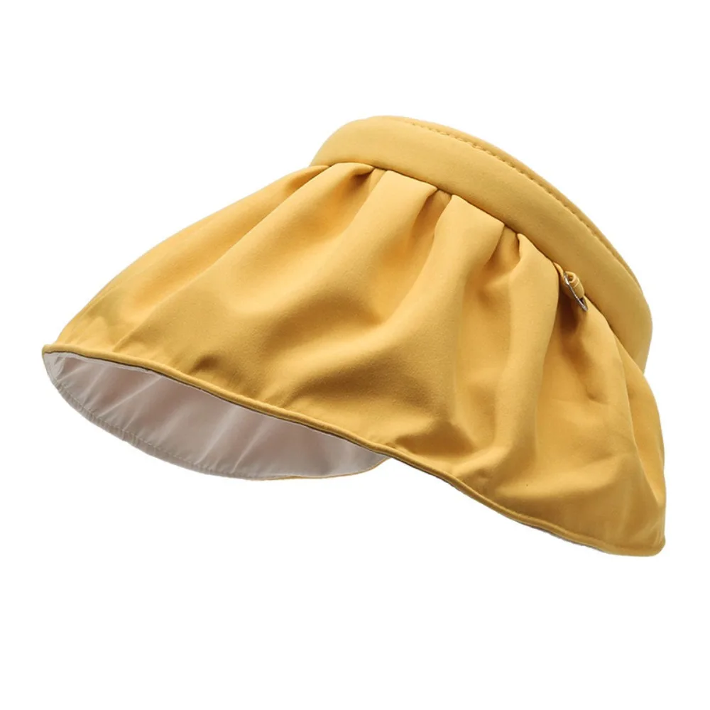 Fashion Sweet Sun Protection Cap Headband Topless Female Shell Hat Sunshade UV Protection Foldable Visor Cap Travel
Fashion Sweet Sun Protection Cap Headband Topless Female Shell Hat Sunshade UV Protection Foldable Visor Cap Travel