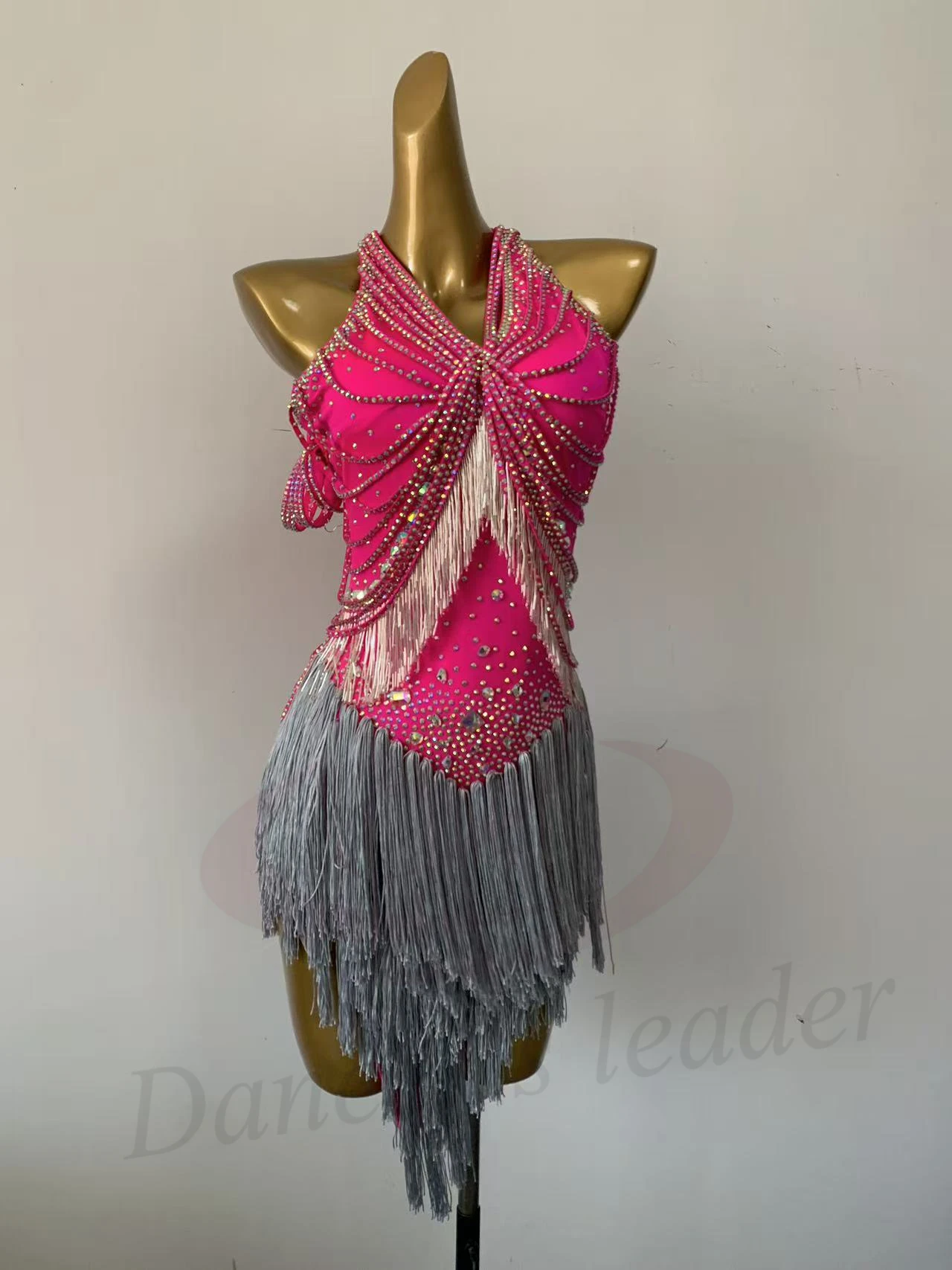 Latin Dance AB Stone Female Adult Children High end Customized Diamond Stripe Tassel Dress Samba Team Performance Dress
Latin Dance AB Stone Female Adult Children High end Customized Diamond Stripe Tassel Dress Samba Team Performance Dress