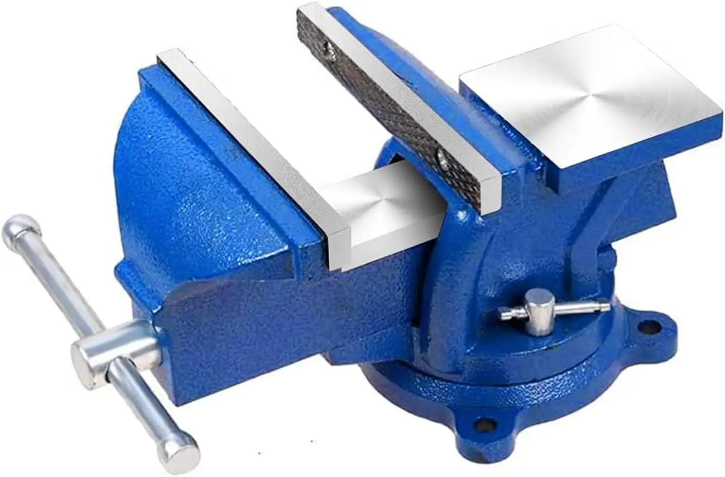 5-Inch Heavy Duty Bench Vise with 360° Swivel Base and Anvil, Ideal for Woodworking and Drilling
5-Inch Heavy Duty Bench Vise with 360° Swivel Base and Anvil, Ideal for Woodworking and Drilling