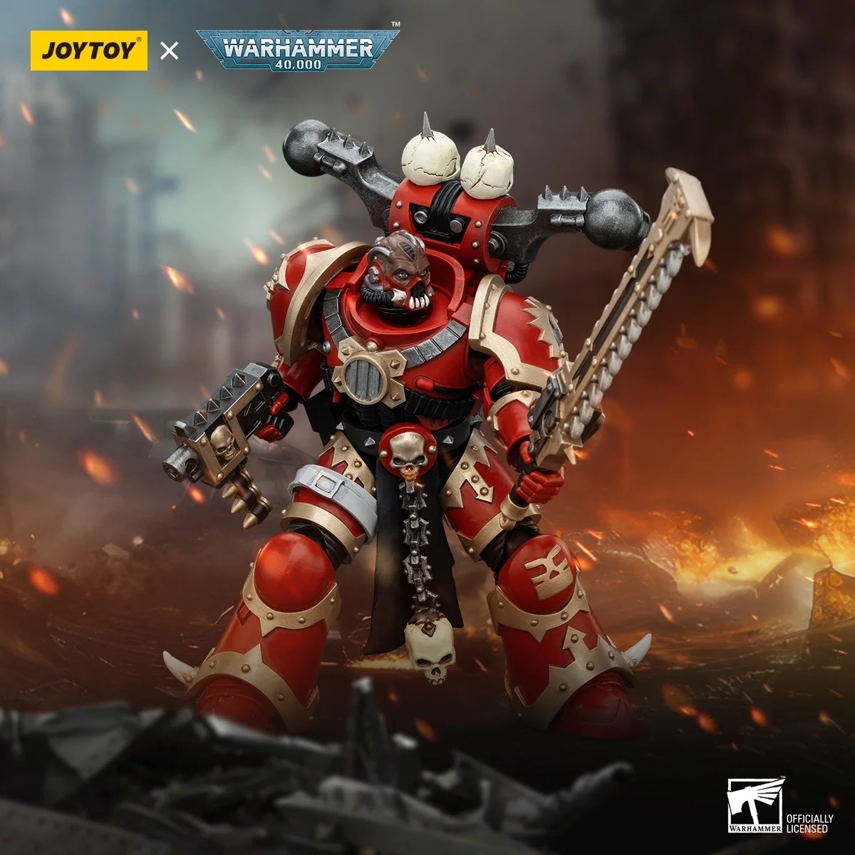 JOYTOY Warhammer 40k World Eaters Khorne Berzerker 6 Action Figures Original Collection Doll Decoration Gift Garage Model
JOYTOY Warhammer 40k World Eaters Khorne Berzerker 6 Action Figures Original Collection Doll Decoration Gift Garage Model