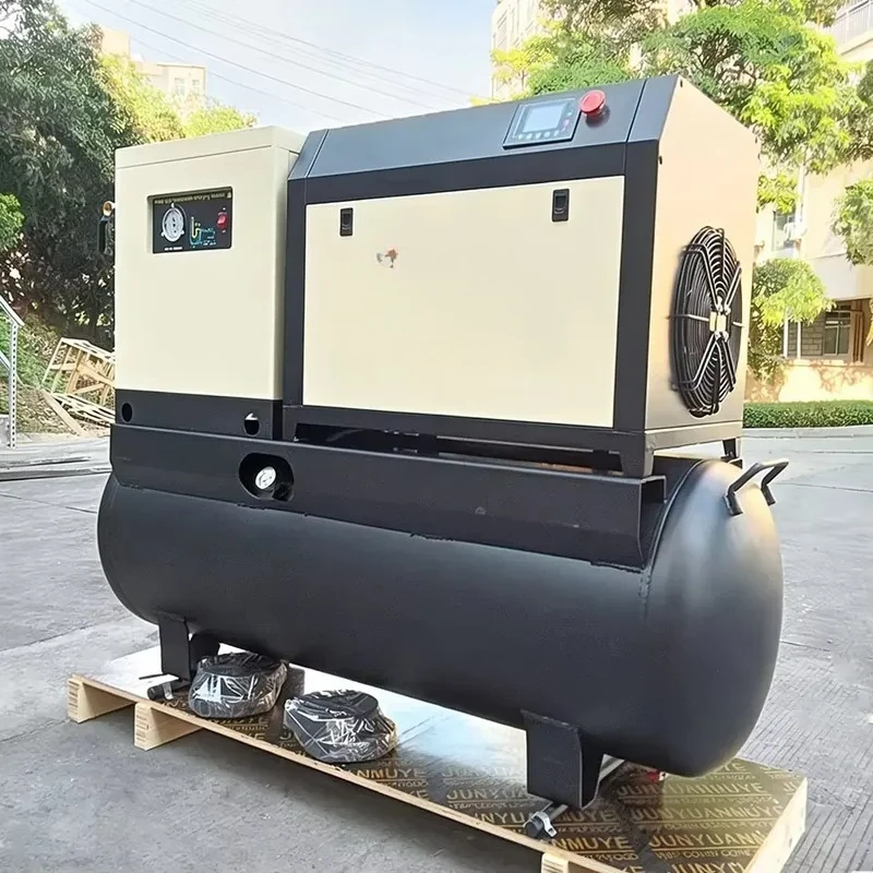 2.2KW 3.5KW 5.5KW 7.5KW 220V/50HZ/60HZ 8Bar 10Bar single-phase lubricated screw air compressor, suitable for automotive
2.2KW 3.5KW 5.5KW 7.5KW 220V/50HZ/60HZ 8Bar 10Bar single-phase lubricated screw air compressor, suitable for automotive