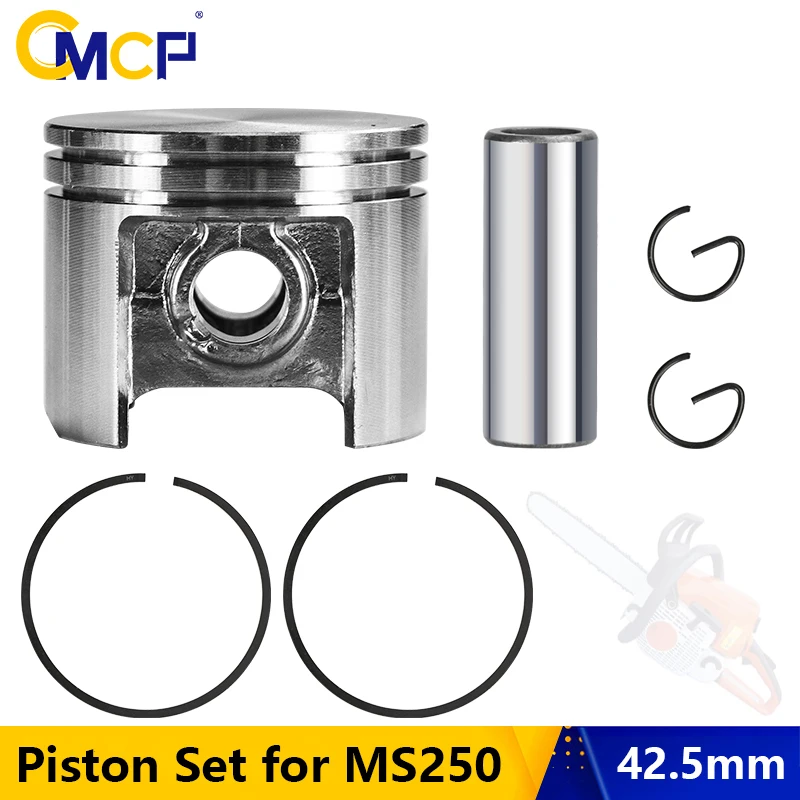 CMCP 1set 42.5mm Piston Pin Ring Kit For Stihl MS250 MS230 MS 210 230 MS230C Chainsaw Replacement Spare Parts Garden Tools
CMCP 1set 42.5mm Piston Pin Ring Kit For Stihl MS250 MS230 MS 210 230 MS230C Chainsaw Replacement Spare Parts Garden Tools