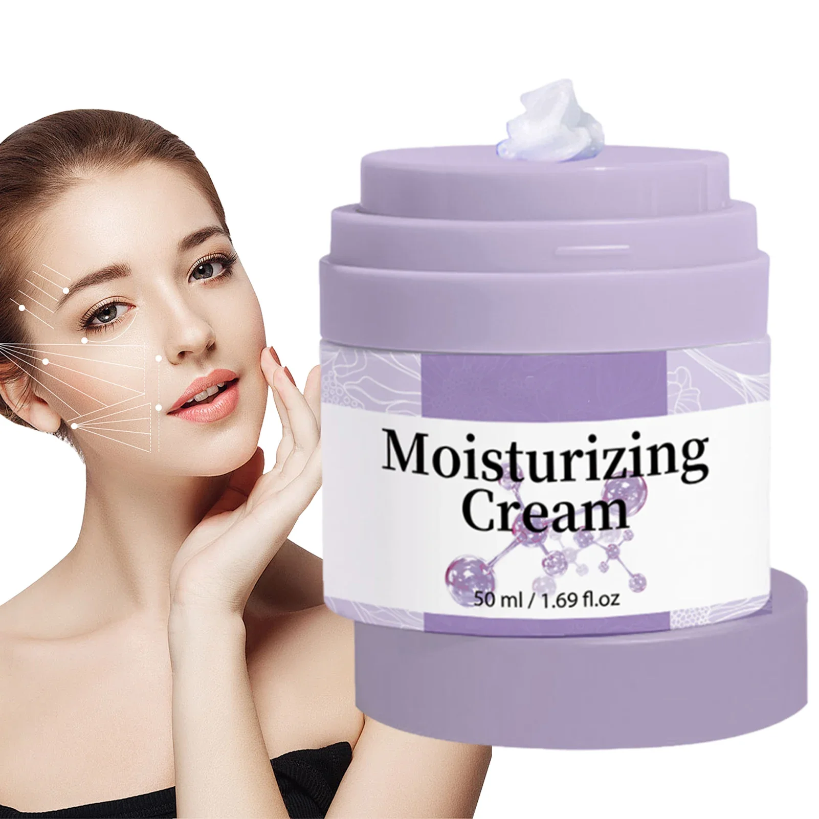 50ml Polypeptide Moisturizing face cream Anti-aging Anti-wrinkle Polypeptide Moisturizing Cream Protein Moisturizing Facial Care
50ml Polypeptide Moisturizing face cream Anti-aging Anti-wrinkle Polypeptide Moisturizing Cream Protein Moisturizing Facial Care