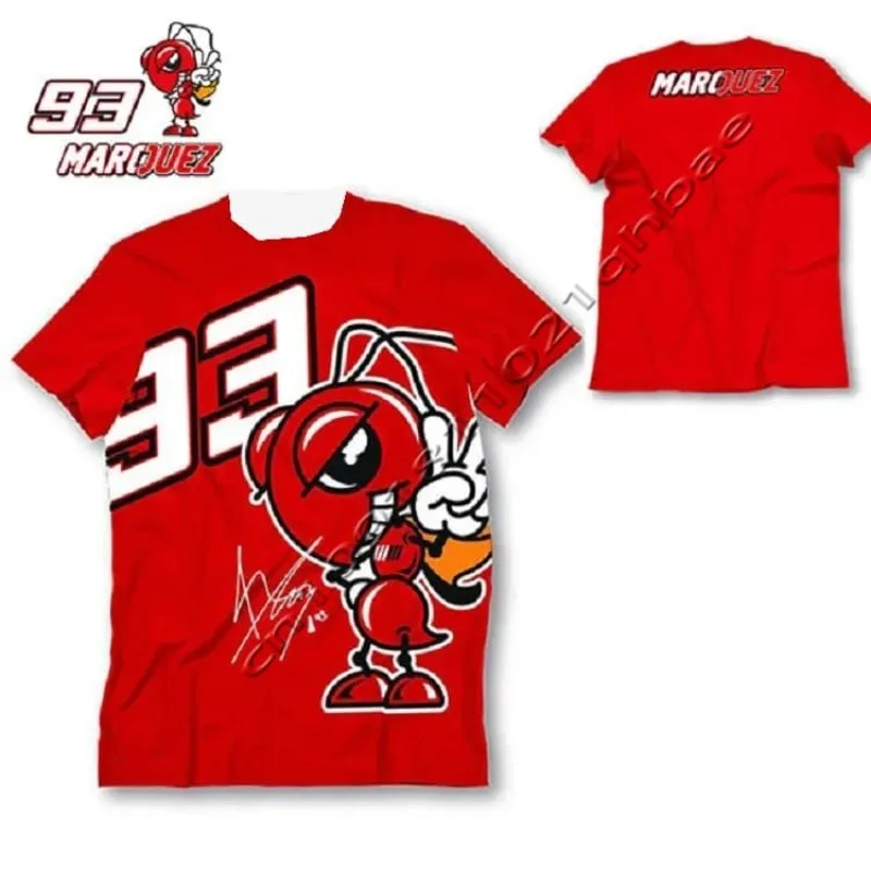 3D Printed New MOTO GP 93 Marquez Motorcycle Racing Jersey, Zexi Street Retro Motorcycle Party Casual Loose T-shirt, Fan T-shirt
3D Printed New MOTO GP 93 Marquez Motorcycle Racing Jersey, Zexi Street Retro Motorcycle Party Casual Loose T-shirt, Fan T-shirt