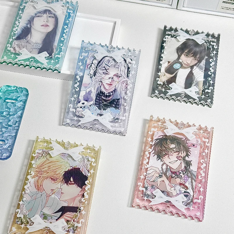 Colorful Acrylic Photo Frame with Holder Cartoon Anime Photocard Holder Kpop Photo Sleeves 3 Inch Card for Women Wholesales New
Colorful Acrylic Photo Frame with Holder Cartoon Anime Photocard Holder Kpop Photo Sleeves 3 Inch Card for Women Wholesales New