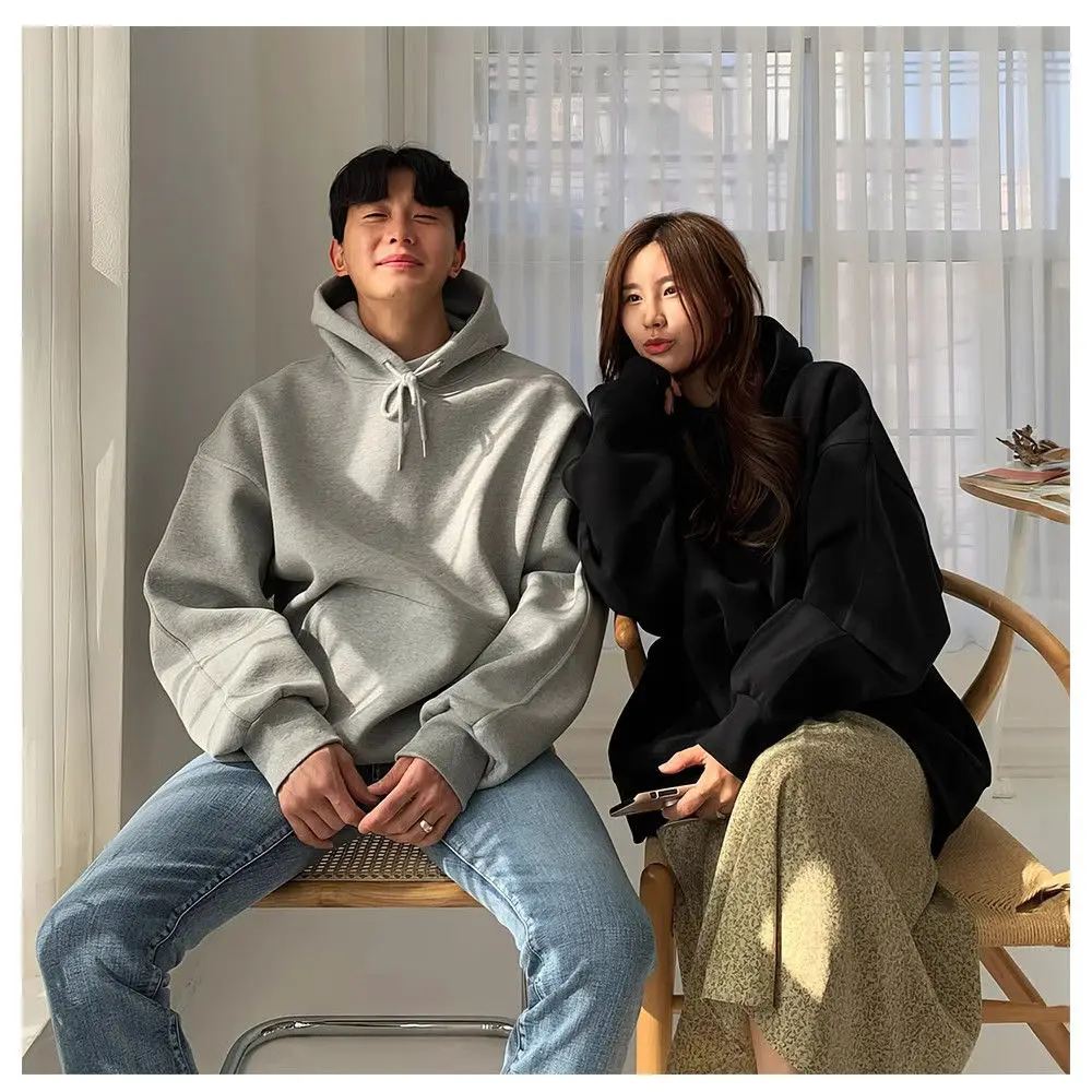 Solid Color Hooded Sweater Men's 2025 Autumn and Winter New American Trendy Brand Loose Drawstring Sweatpants Two-piece Set
Solid Color Hooded Sweater Men's 2025 Autumn and Winter New American Trendy Brand Loose Drawstring Sweatpants Two-piece Set
