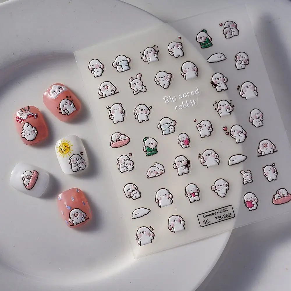 Anime Bear 3D Embossed Nail Stickers Cute Cartoon Rabbit Nail Stickers Nail Art Supplies
Anime Bear 3D Embossed Nail Stickers Cute Cartoon Rabbit Nail Stickers Nail Art Supplies