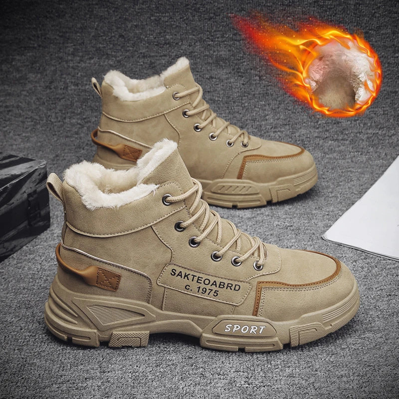 Men's Winter Sneakers Ankle Men's Shoes Winter Boots Winter Boots Winter Shoes Fashion Snowshoe Plus Size Black Blue Shoes
Men's Winter Sneakers Ankle Men's Shoes Winter Boots Winter Boots Winter Shoes Fashion Snowshoe Plus Size Black Blue Shoes