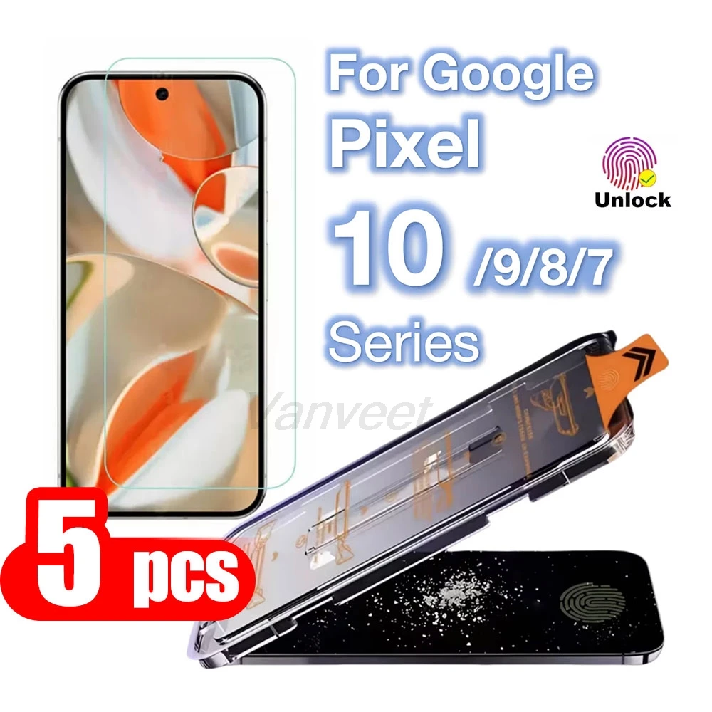 1-5PCS Fingerprint Unlock Screen Protector For Google Pixel 10 Pro XL Dust Free For Google 8A 7A 7 6A 8 Pro Tempered Glass Clear
1-5PCS Fingerprint Unlock Screen Protector For Google Pixel 10 Pro XL Dust Free For Google 8A 7A 7 6A 8 Pro Tempered Glass Clear