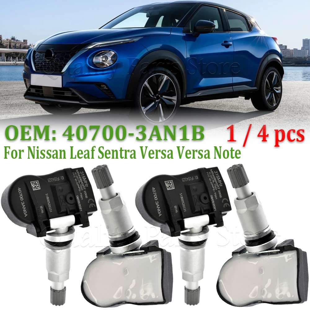 НОВЫЙ для Nissan Leaf Sentra Versa Versa Note 1 или 4 шт. датчик контроля давления в автомобильных шинах TPMS 315 МГц 40700-3AN1B 40700-3AN1A
НОВЫЙ для Nissan Leaf Sentra Versa Versa Note 1 или 4 шт. датчик контроля давления в автомобильных шинах TPMS 315 МГц 40700-3AN1B 40700-3AN1A