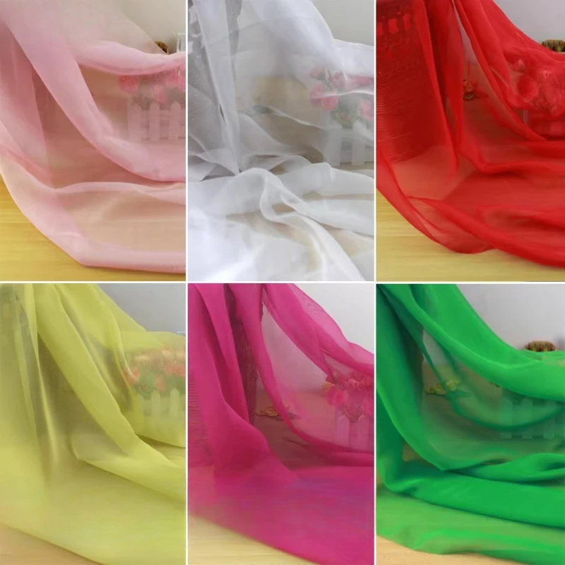 Белая шифоновая ткань, легкий удобный костюм ханьфу для косплея, сценическое представление, сделай сам, шитье, мягкая дышащая текстильная ткань
Белая шифоновая ткань, легкий удобный костюм ханьфу для косплея, сценическое представление, сделай сам, шитье, мягкая дышащая текстильная ткань