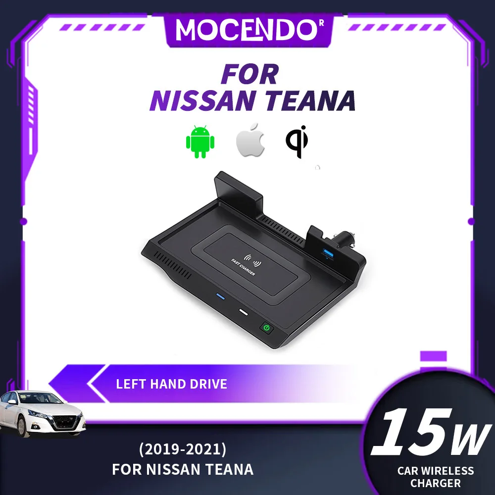 Qi Car Wireless Charger For Nissan Teana Phone 2019-2021 Charging Pad Accessories Interior
Qi Car Wireless Charger For Nissan Teana Phone 2019-2021 Charging Pad Accessories Interior