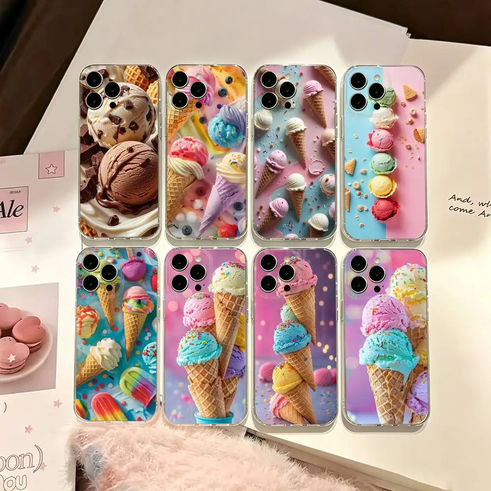 Ice Cream Phone Case For iPhone 17 16 15 11 12 14 13 Pro Max Mini X XR 7 Plus SE 17E Cover
Ice Cream Phone Case For iPhone 17 16 15 11 12 14 13 Pro Max Mini X XR 7 Plus SE 17E Cover