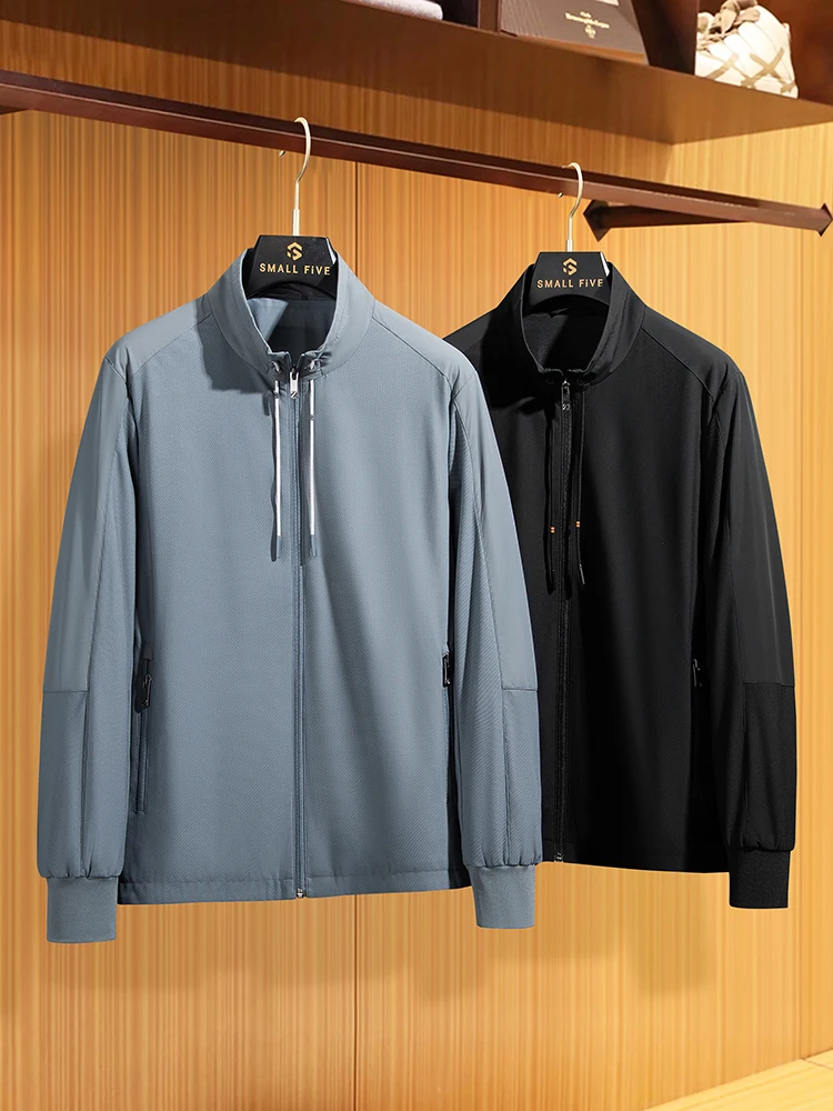 JSBD-NZ Italian quality high-end honeycomb mesh elastic fabric spring fashion splicing casual stand-up collar jacket for men
JSBD-NZ Italian quality high-end honeycomb mesh elastic fabric spring fashion splicing casual stand-up collar jacket for men