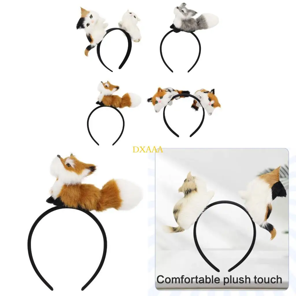 DXAA Fashionable Cartoon Animal Hairband Comfortable Anime Hair Band Themed Event Daily Styling Headwear Props
DXAA Fashionable Cartoon Animal Hairband Comfortable Anime Hair Band Themed Event Daily Styling Headwear Props