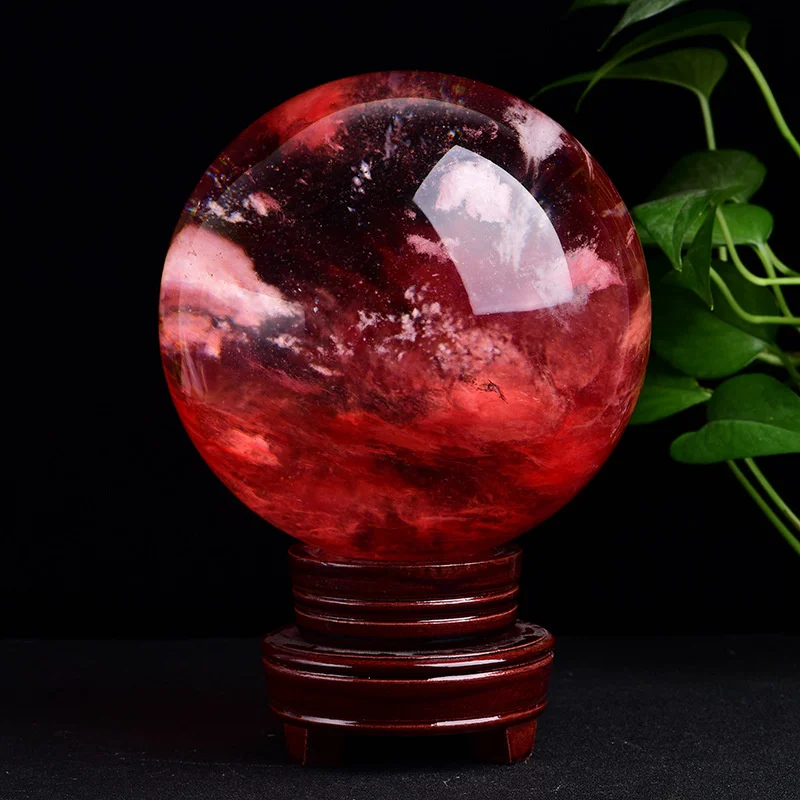 natural red crystal ball ornament red crystal ball original stone opening office ornament
natural red crystal ball ornament red crystal ball original stone opening office ornament
