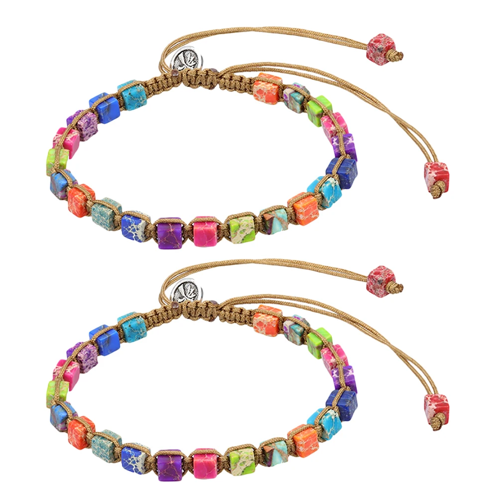 2pcs Emperor Stone Bracelets Colorful Beaded Chakra Jewelry Handmade Wrap Bracelet Stone Beads Bangle Natural Bracelet Women
2pcs Emperor Stone Bracelets Colorful Beaded Chakra Jewelry Handmade Wrap Bracelet Stone Beads Bangle Natural Bracelet Women
