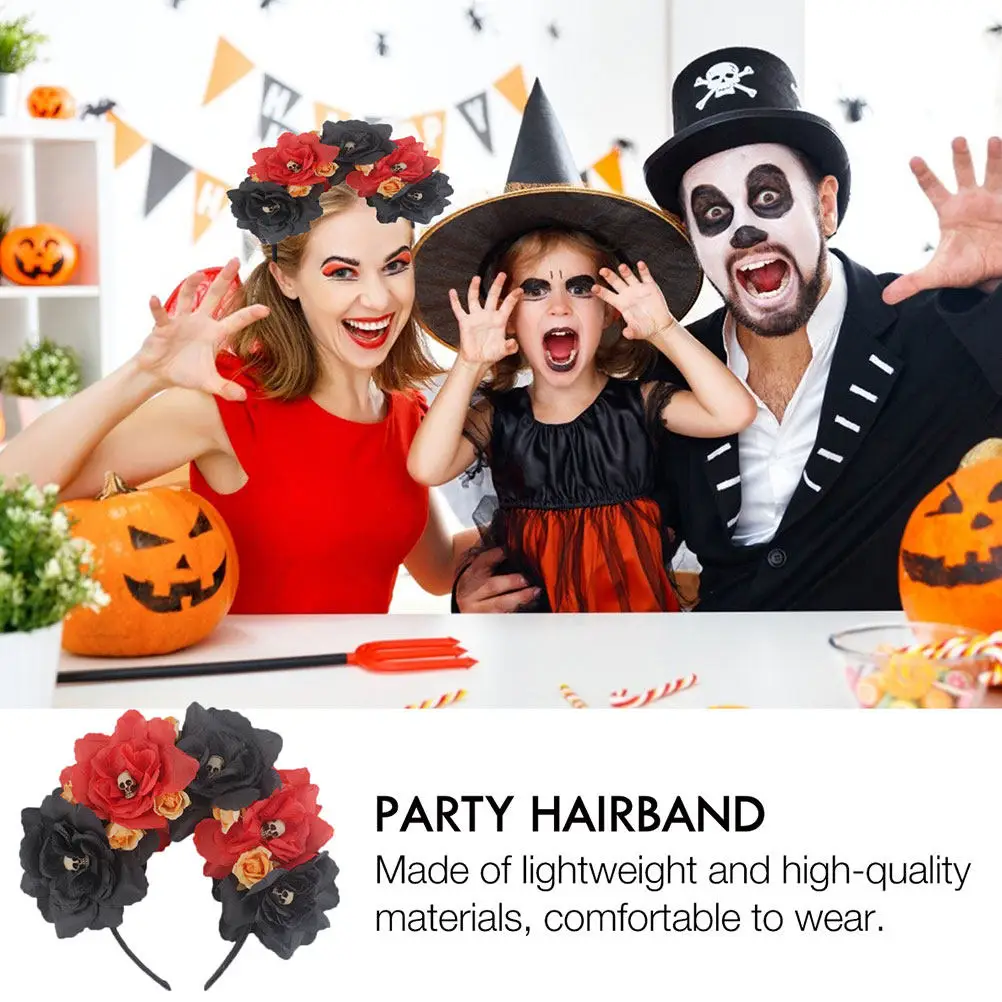 Artificial Flower Headband for Women Halloween Hair Band with Simulated Roses Lightweight Comfortable Floral Headdress Party
Artificial Flower Headband for Women Halloween Hair Band with Simulated Roses Lightweight Comfortable Floral Headdress Party