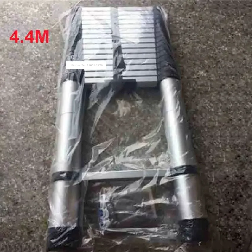 4.4M DLT-A Household Extension Ladder Aluminum Alloy Thickened Straight Ladder Single-sided Ladder Folding Engineering Ladder
4.4M DLT-A Household Extension Ladder Aluminum Alloy Thickened Straight Ladder Single-sided Ladder Folding Engineering Ladder
