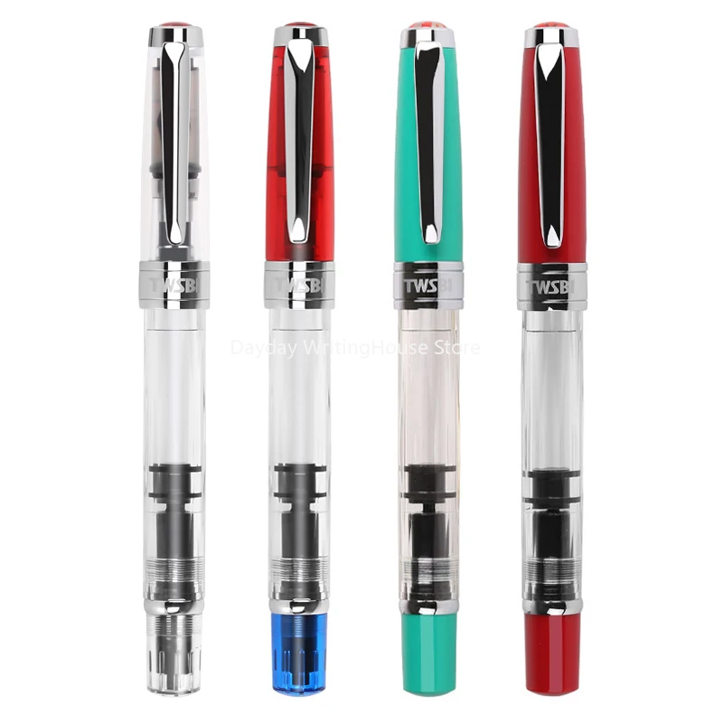 Original TWSBI 580 Piston Fountain Pen Punk Pink Limited Transparent Color Resin Body Writing Business Office Supplies Gift
Original TWSBI 580 Piston Fountain Pen Punk Pink Limited Transparent Color Resin Body Writing Business Office Supplies Gift