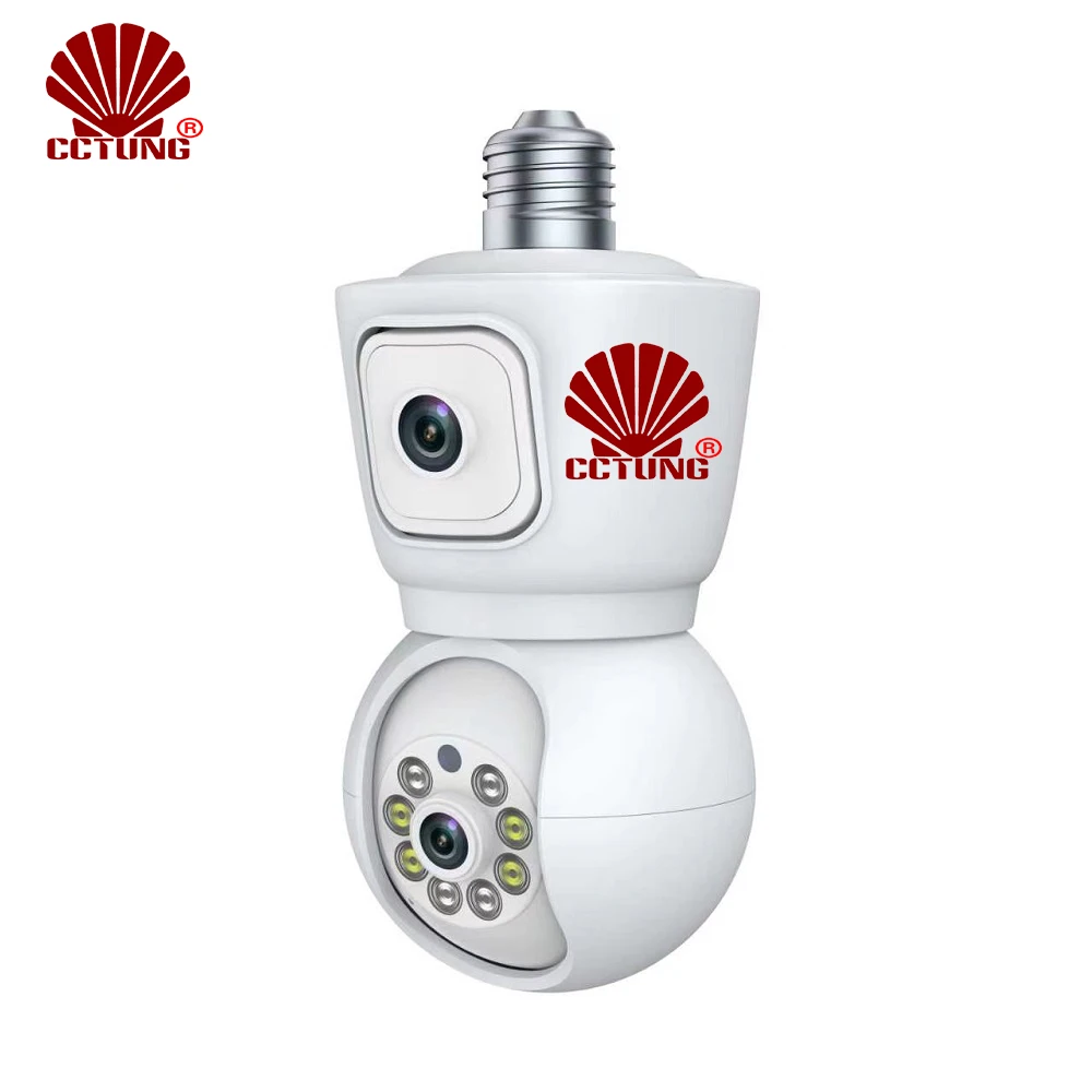 WiFi 360 Panoramic Light Bulb Camera With E27 Socket & 6 pcs Floodlight & IR Led Support 4x Digital Zoom
WiFi 360 Panoramic Light Bulb Camera With E27 Socket & 6 pcs Floodlight & IR Led Support 4x Digital Zoom