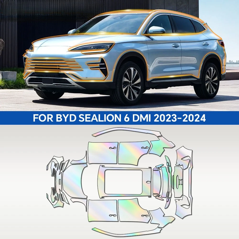 TPU Paint Protection Film For BYD SEALION 6 DMI 2023 2024 Pre-cut Anti-scratch PPF Car Body Transparent Sticker Kit Repair Part
TPU Paint Protection Film For BYD SEALION 6 DMI 2023 2024 Pre-cut Anti-scratch PPF Car Body Transparent Sticker Kit Repair Part