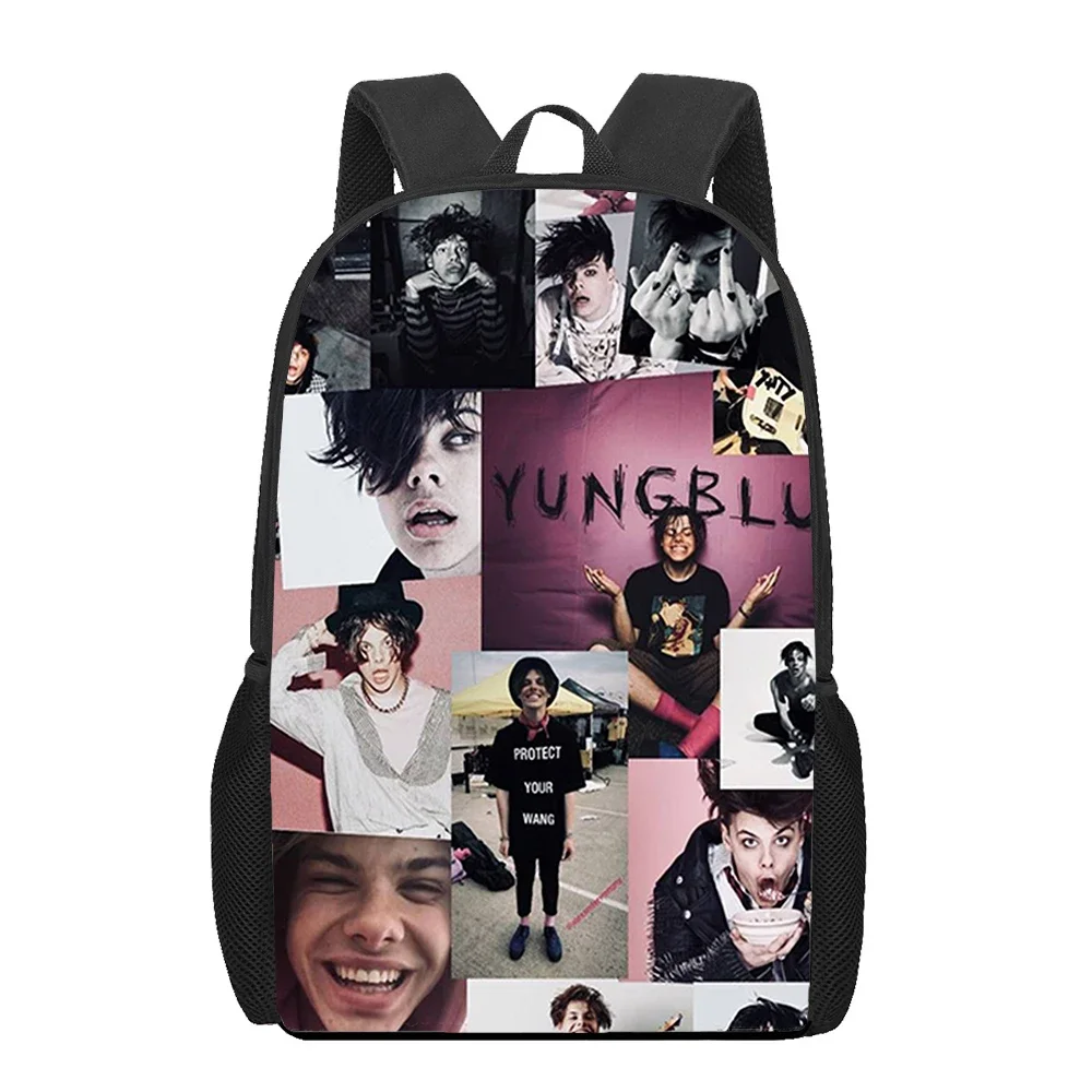 Yungblud рюкзаки с 3D принтом для девочек и мальчиков, детские школьные сумки, ортопедический рюкзак, детская сумка для книг, рюкзак
Yungblud рюкзаки с 3D принтом для девочек и мальчиков, детские школьные сумки, ортопедический рюкзак, детская сумка для книг, рюкзак
