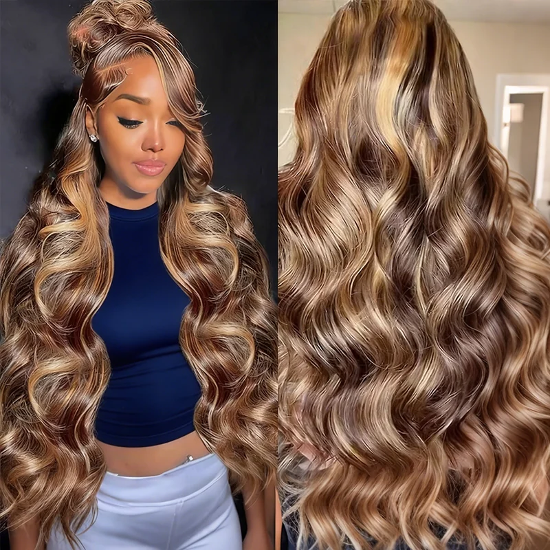 30 36 Inch Body Wave Highlight Lace Front Wig Human Hair 13x6 Hd Lace Frontal Wig High Density Colored Brazilian Hair Wigs Women
30 36 Inch Body Wave Highlight Lace Front Wig Human Hair 13x6 Hd Lace Frontal Wig High Density Colored Brazilian Hair Wigs Women