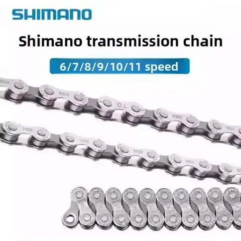 Original Shimano 8/9/10/11/12 Speed Bicycle Chain Mountain Road Bike Cycling Parts