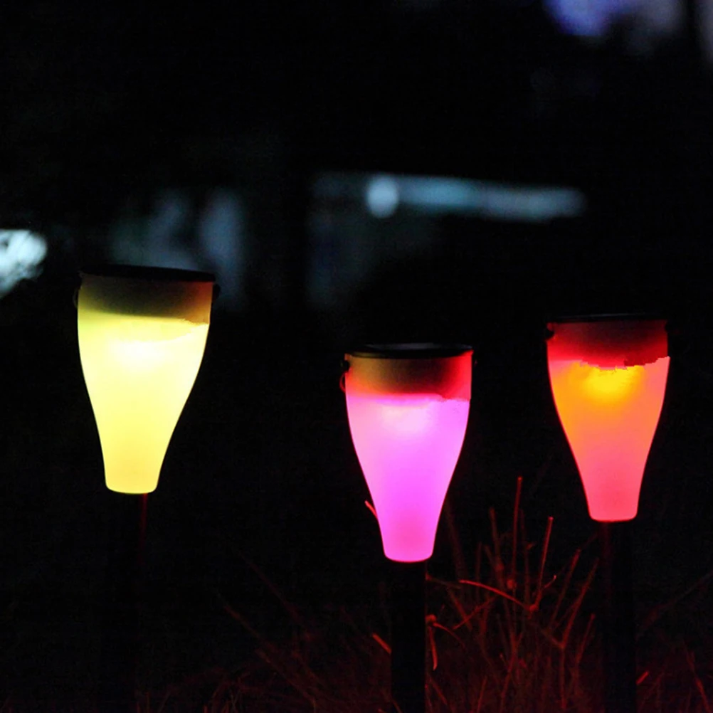 Landscape Lights LED Garden Light Colorful Solar Powered Ground Plug Lawn Pathway Deck Outdoor Solar Lighting Durable ABS
Landscape Lights LED Garden Light Colorful Solar Powered Ground Plug Lawn Pathway Deck Outdoor Solar Lighting Durable ABS