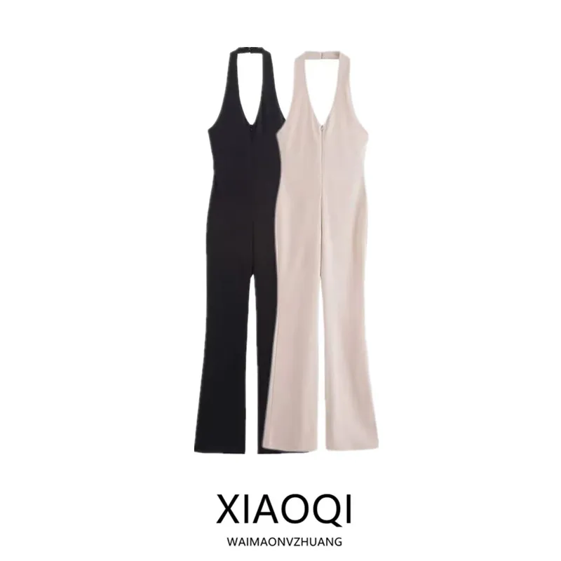 Double-Sided Fabric Bell Bot Jumpsuit Hanging Ne Long Summer New Arrival Women's Faion 2025 Mid-Waist Polyester Pants
Double-Sided Fabric Bell Bot Jumpsuit Hanging Ne Long Summer New Arrival Women's Faion 2025 Mid-Waist Polyester Pants