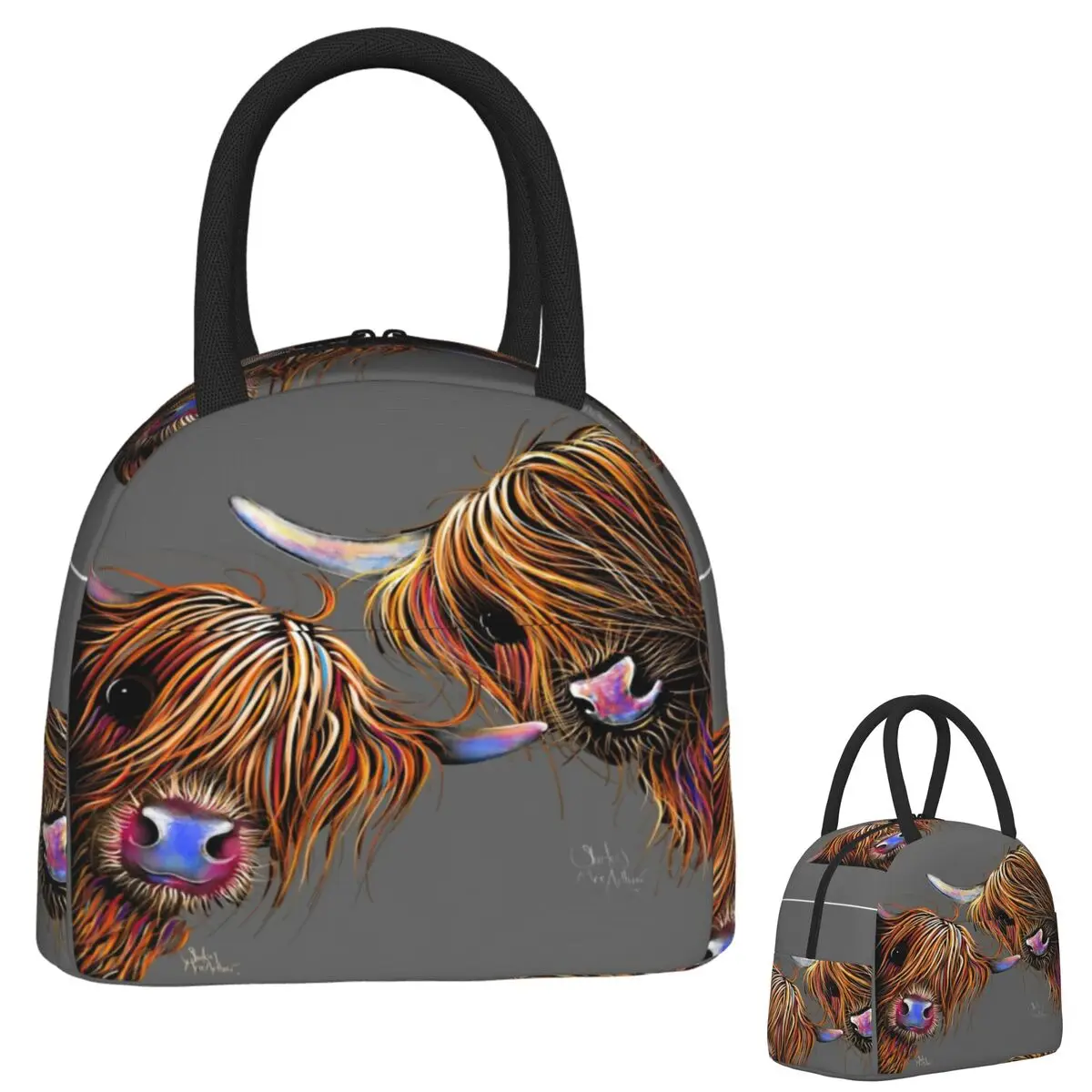 HiGHLaND CoW PRiNT SCoTTiSH SuGaR LuMP Insulated Lunch Bag for Women Kids Leakproof Food Boxes Thermal Lunch Box Tote
HiGHLaND CoW PRiNT SCoTTiSH SuGaR LuMP Insulated Lunch Bag for Women Kids Leakproof Food Boxes Thermal Lunch Box Tote
