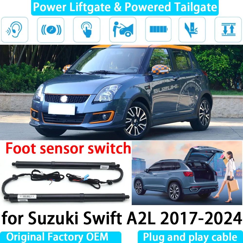 for Suzuki Swift A2L 2017-2024 Automatic Electric Power Liftgate Powered Tailgate Strut Tail Gate Lift System
for Suzuki Swift A2L 2017-2024 Automatic Electric Power Liftgate Powered Tailgate Strut Tail Gate Lift System