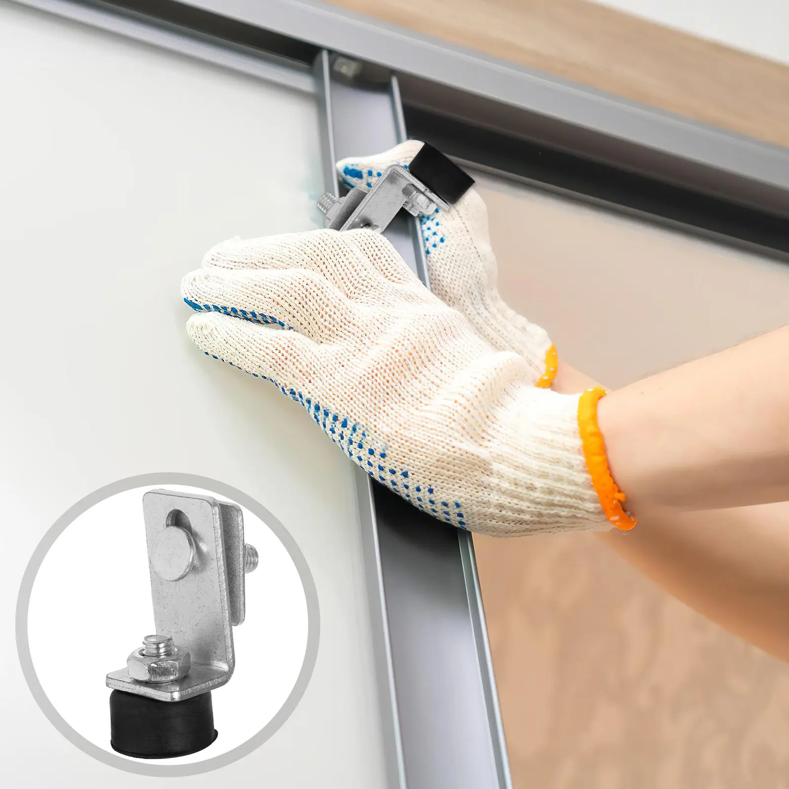Sliding Rail Track System Stopper Heavy Duty Door Pulley Roller For Glass Wooden Aluminum Alloy Wardrobe Cabinet Barn
Sliding Rail Track System Stopper Heavy Duty Door Pulley Roller For Glass Wooden Aluminum Alloy Wardrobe Cabinet Barn