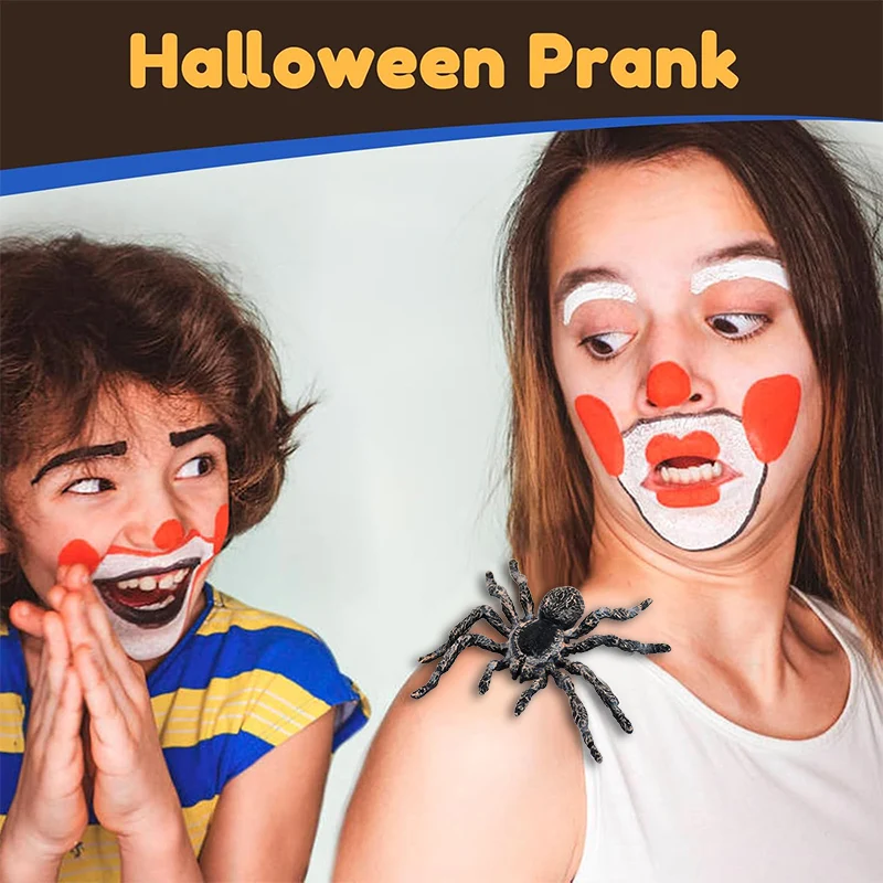 F5 1Pcs Halloween Fake Spider Prop - Plastic Simulated Insect Model Prank Joke Toy for Kids Home Room Party Decoration
F5 1Pcs Halloween Fake Spider Prop - Plastic Simulated Insect Model Prank Joke Toy for Kids Home Room Party Decoration