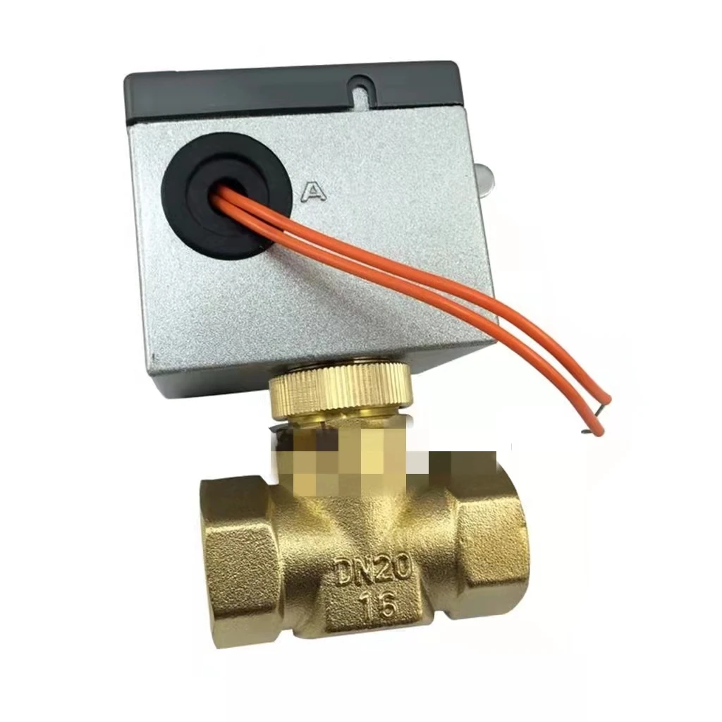 Brass electric two-way valve fan coil electric butterfly valve DN20 DN25
Brass electric two-way valve fan coil electric butterfly valve DN20 DN25