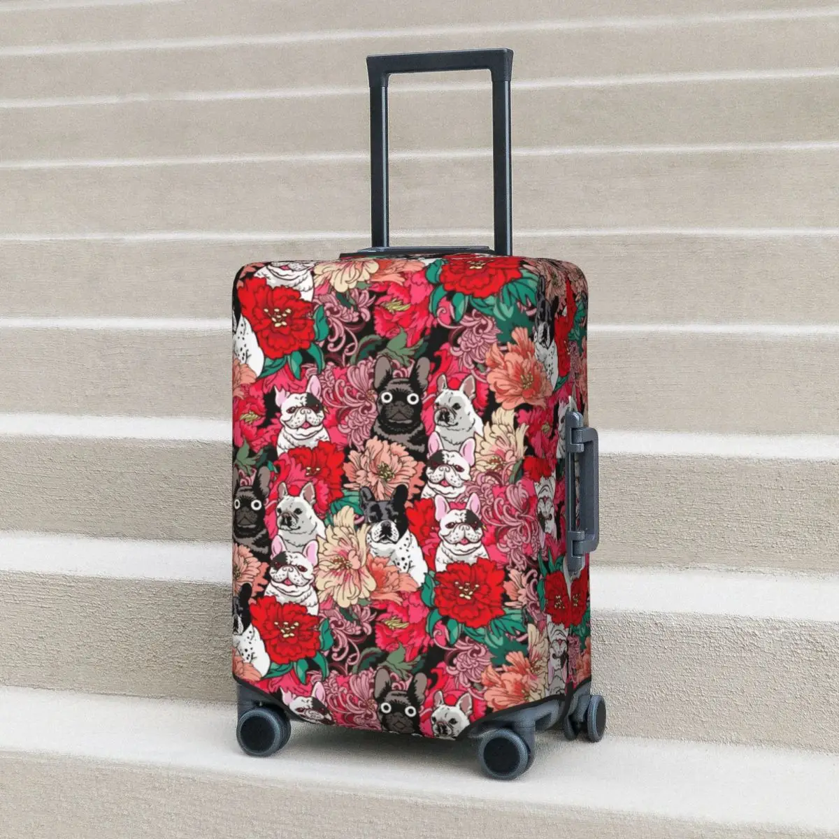 French Bulldog Suitcase Cover Animals Cruise Trip Flight Elastic Luggage Case Protection
French Bulldog Suitcase Cover Animals Cruise Trip Flight Elastic Luggage Case Protection