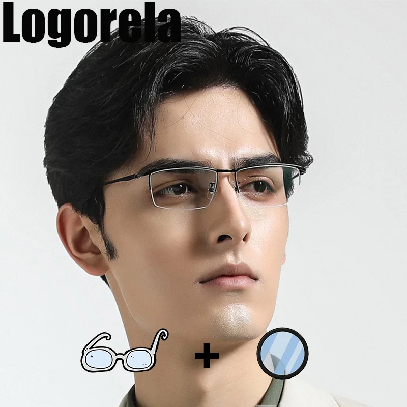 Logorela 85517 Titanium Glasses Frame Men Prescription Eyeglasses Vintage Square Spectacles Myopia Optical Frames Eyewear
Logorela 85517 Titanium Glasses Frame Men Prescription Eyeglasses Vintage Square Spectacles Myopia Optical Frames Eyewear