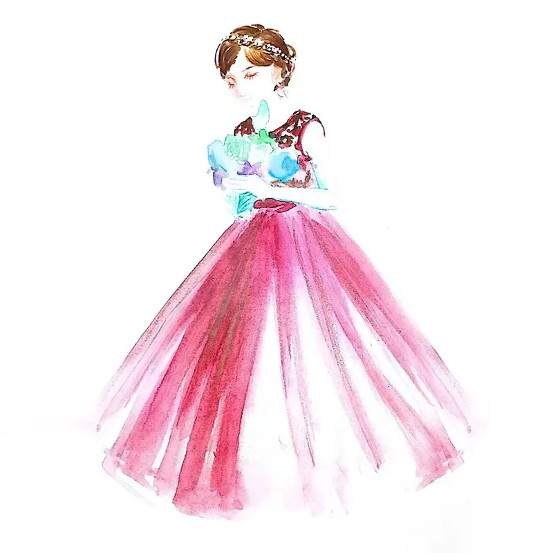 Children's Evening Dress Little Host Piano Competition Performance Dress Flower Girl Little Girl Birthday Party Princess Dress G
Children's Evening Dress Little Host Piano Competition Performance Dress Flower Girl Little Girl Birthday Party Princess Dress G