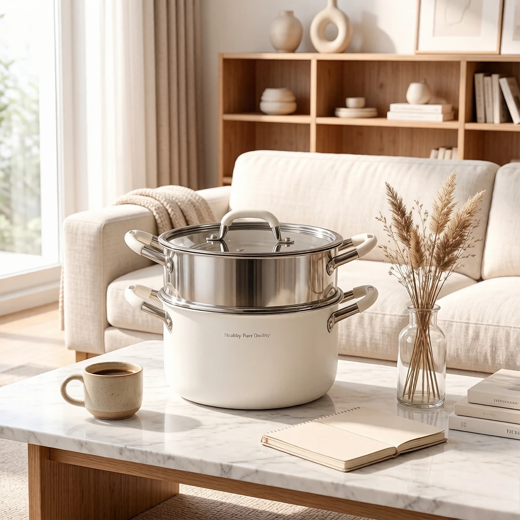 316L Stainless Steel Ceramic Soup Pot,Thickened Deep Stew Cookware for Induction & Gas, Double Handles Scratch-Resistant Durable
316L Stainless Steel Ceramic Soup Pot,Thickened Deep Stew Cookware for Induction & Gas, Double Handles Scratch-Resistant Durable