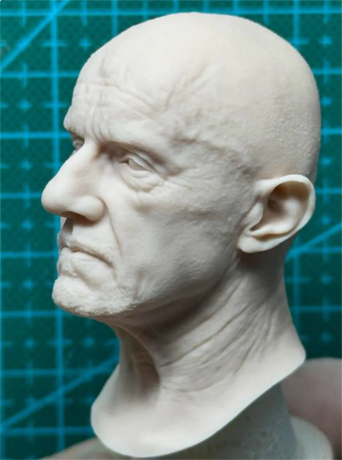 1/6 Head Carving Male Head Sculpt PVC Male Soldier Long Neck Unpaint Fit 12'' Action Figure Body Game TOys Collection
1/6 Head Carving Male Head Sculpt PVC Male Soldier Long Neck Unpaint Fit 12'' Action Figure Body Game TOys Collection