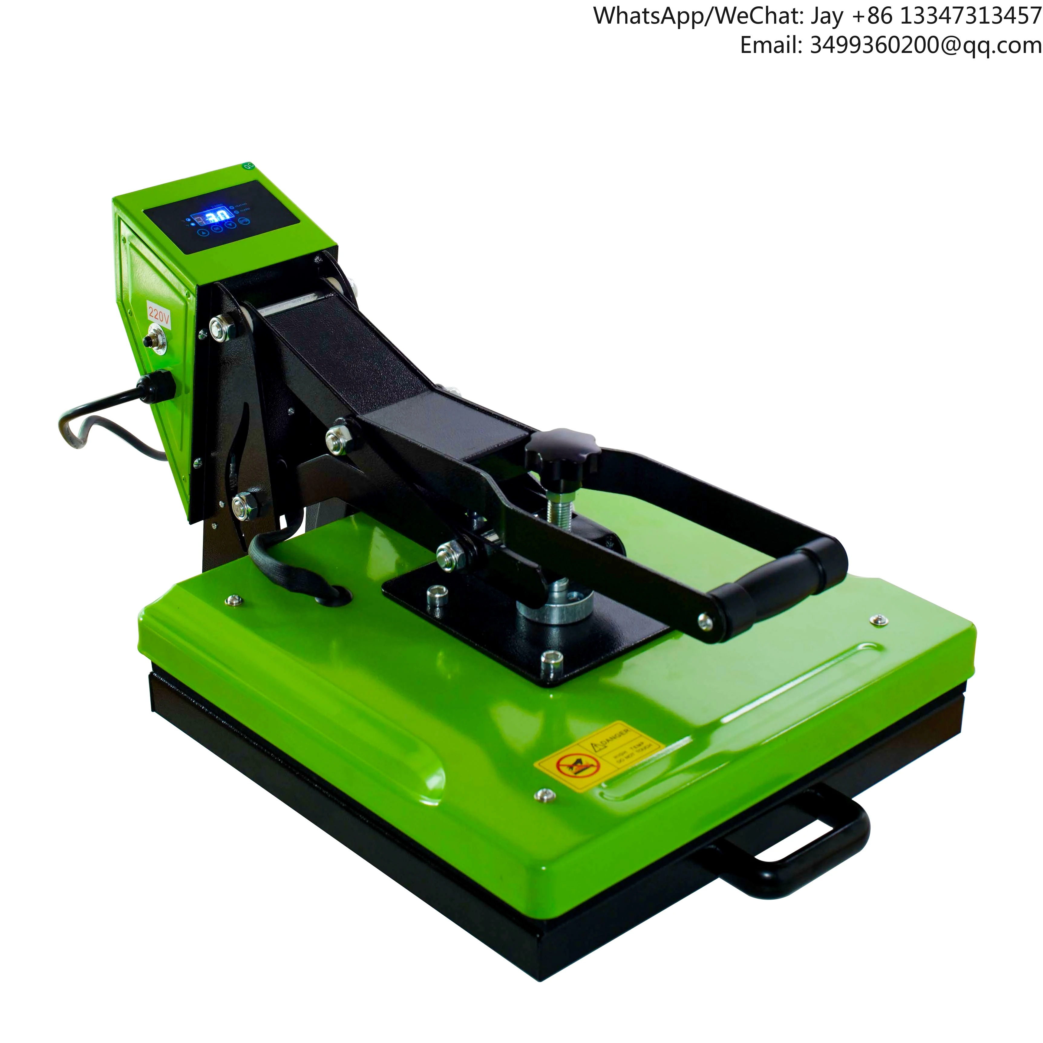 The latest design cost-effective digital controller sublimation textile printer heat press 0-999s
The latest design cost-effective digital controller sublimation textile printer heat press 0-999s