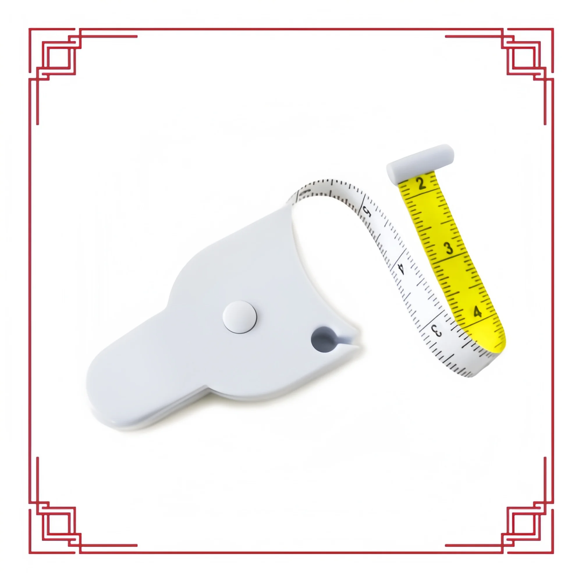 80-дюймовая рулетка для тела, белая - автоматическая телескопическая для талии, бедер, бюста
80-дюймовая рулетка для тела, белая - автоматическая телескопическая для талии, бедер, бюста